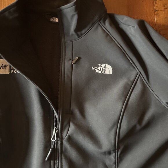 The North Face Ladies Jacket Medium Weight Size Large Random Logo Apex Barrier - Picture 5 of 11